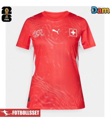 Schweiz Hemmatröja Dam VM 2026 Kortärmad